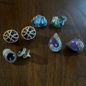 Elegant Mixed Earrings Set